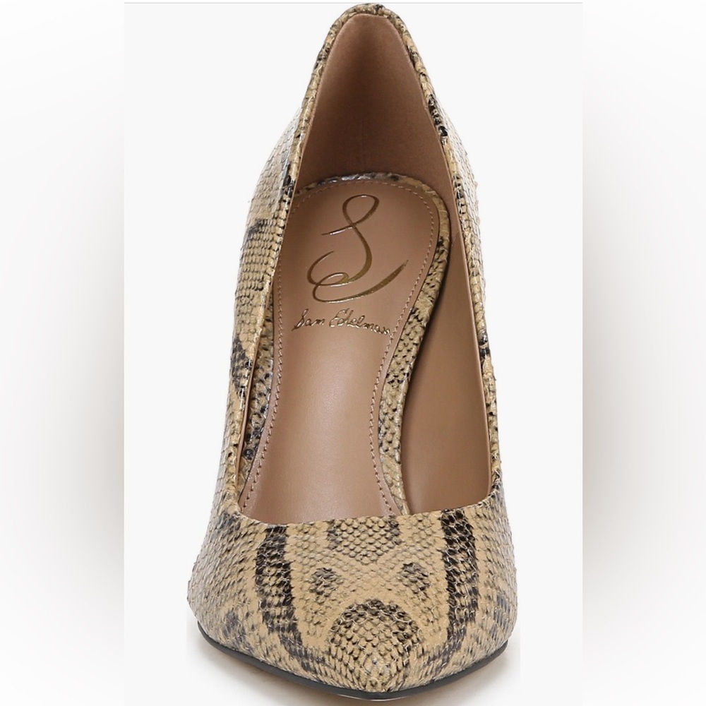 Sam Edelman Golden Tan Hazel Pointed Toe Pump NWT 8,5 - Picture 6 of 9